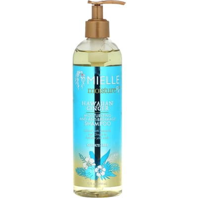Mielle, Moisture RX, Shampooing hydratant et anti-casse, Gingembre hawaïen, 355 ml (355ml)