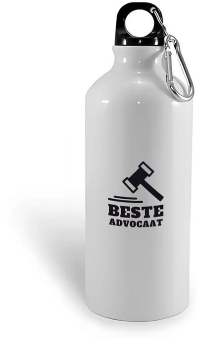 Hacebo® - beste advocaat waterfles - Beste advocaat - collega - cadeau - water fles - 400ML