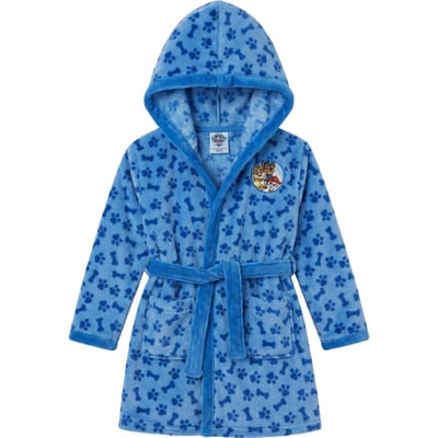 Paw Patrol Badjas - Maat 98/104 - Polyester - Blauw - Badjas kind