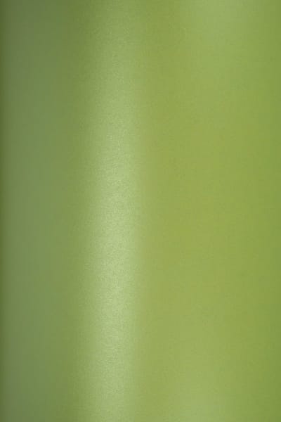 Netuno - groen metallic papier - A5 - 14,8 x 21 cm - 10 vellen - 250 gram - Majestic Satin Lime