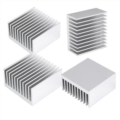 Koellichaam 20-40 voor effectieve koeling – 40 x 40 x 20 mm