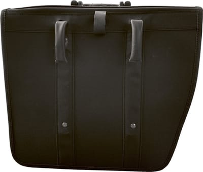 Greenlands - pakaf tas - fietstas - reflecterende bies - 17 Liter - voorgevormd - Links - Zwart