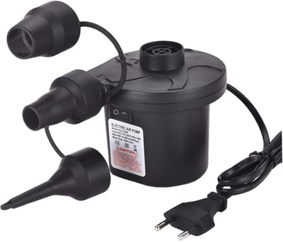 EXCITAT Luchtpomp - Elektrische luchtpomp - 2-in-1 - Compact - Geschikt voor luchtbedden, zwembaden