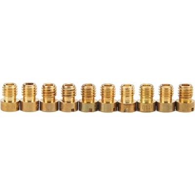 10 stuks Hoofdsproeier Carburateur Hoofdsproeier Kit Vervanging voor Mikuni VM22 VM24 beige