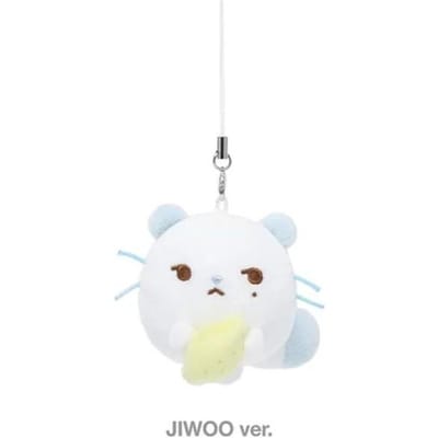 Hearts2Hearts - [Lemon Tang] 2ème Mini Album MD OFFICIEL PORTE-CLÉS MINI POUPEE CITRON Jiwoo white