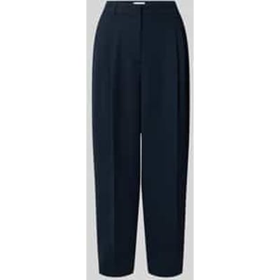 Stoffen broek met achterzak