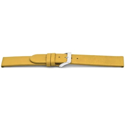Horlogeband H842 Classic Geel Ongestikt 22x22 mm