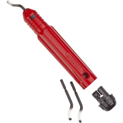 VIRAX Stift-Entgrater 3 austauschbare Klingen Kupfer/PVC - 221261