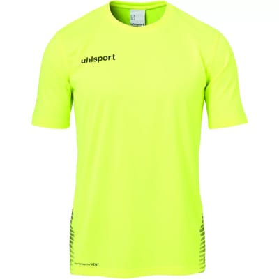 Uhlsport Score Training T-Shirt Fluo Geel-Zwart Maat 3XL