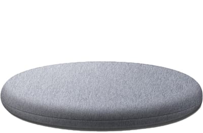 Rond kussen - Memory Foam kussen - Thuiskussen - Tatami kussen - Universeel voor alle seizoenen - Verwijderbaar en wasbaar - Geschikt voor thuisstoelen, tatami, woonkamer, slaapkamer, studeerkamer, buiten, kantoor, restaurant, balkon - Grijs