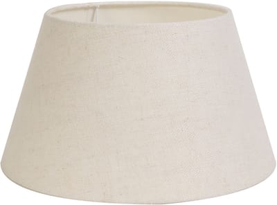 Light & Living Livigno Drum Lampenkap - Eiwit - 50-40-27cm