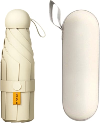Bovista Moderne Stormparaplu - Windproof Paraplu - Stormproef - Opvouwbaar - Automatisch Uitklapbaar - Umbrella - Beige