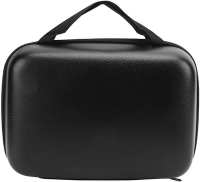 Dailygoods- Visserijmolenkoffer Waterdicht - Opbergtas voor Vismolenuitrusting - Tweerichtingsritsopening - Schokbestendig - Lichtgewicht - Hoogwaardig PU-leer - Vismolentas