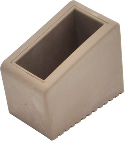 Rubberen voet voor ladder - Opening 68x22mm - Voor stabiliteit en bescherming