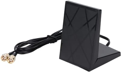 Dailygoods - Antenneverlengsnoer - Dual-band WiFi-antenne - Sterk en stabiel signaal - Zwart - RP-SMA aansluiting - Verbeter uw wifi-ervaring - Geschi
