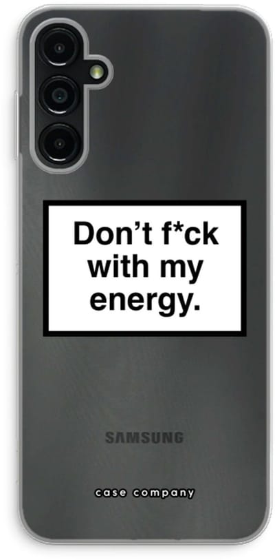 Case Company® - Hoesje geschikt voor Samsung Galaxy A14 hoesje - My energy - Soft Cover Telefoonhoesje - Bescherming aan alle Kanten en Schermrand