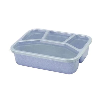 1 Stuk Lunchbox Reizen Picknick Tarwestro Magnetron Bento Voedsel Fruit Container Opbergdoos Kinderen Volwassenen Kinderen Voedselcontainer