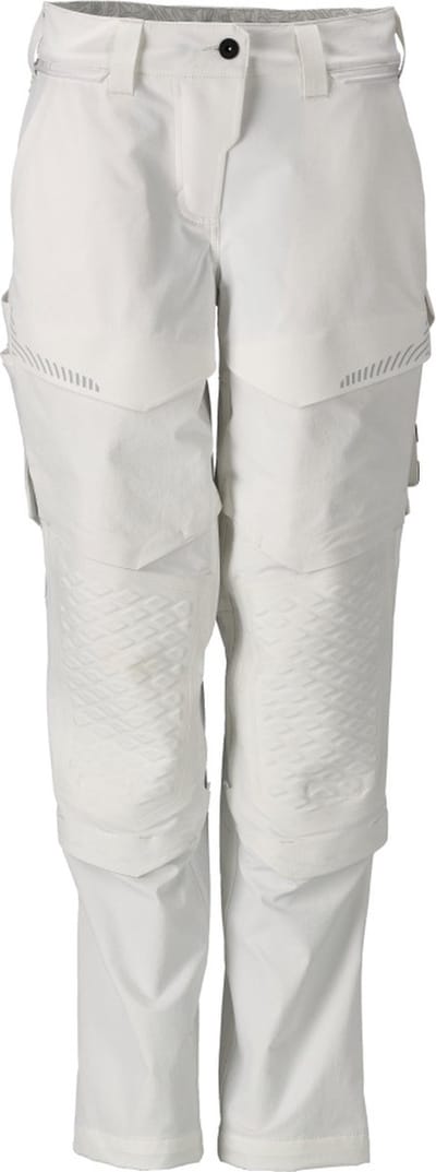 Mascot Customized Broek met kniezakken, schilder 22078-605 - Wit - C34 - 76