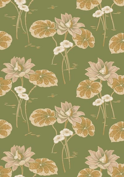 Boråstapeter Vliesbehang 4167 - Alla Tiders Hus - Botanisch Groen - 53cm x 10.05m