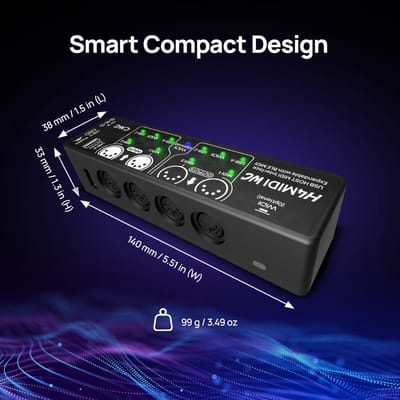 CME H4MIDI WC - MIDI-tool voor keyboards
