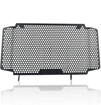 Radiatorbeschermer Motorfiets - Radiator Grille Cover - Motor Beschermen - CNC Aluminium - Niet gespecificeerd - Zwart