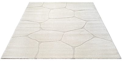 Luxe Japandi Vloerkleed Elio – Crème Natuursteenlook-80 x 300 cm