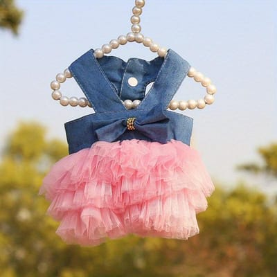 Honden Zomerjurk Kat Kant Rok Huisdier Kleding Chihuahua Streep Rok Puppy Kat Prinses Kleding Schattige Puppy Kleding Huisdier Product M
