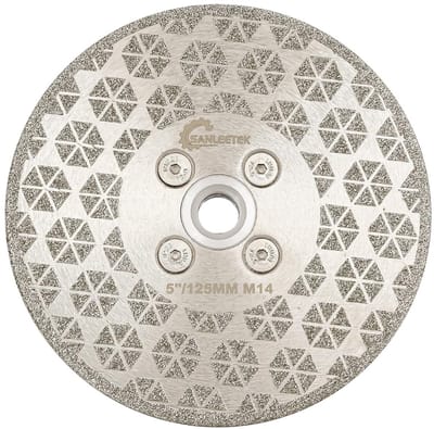 Solidchoice - Diamantzaagblad 125mm voor Graniet en Keramiek