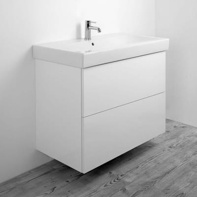 Kronenbach Plana 2.0 vanity unit for Geberit iCon 60 cm with 2 drawers, KBWTU4582AS47098165997