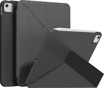 Tablet Hoes geschikt voor iPad Air 13 inch hoes - (2026 M4 / 2025 M3 / 2024 M2) - Zwart