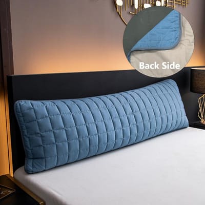 Housse de coussin longue matelassée couleur unie de haute qualité 48120cm48150cm48180cm Housse de coussin de corps pour literie Housse de coussin pour standard sain 1pc 120x48cm