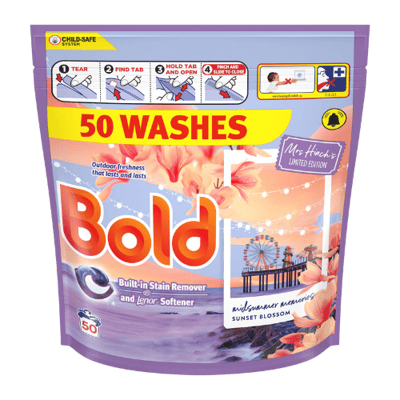 Bold Mrs Hinch's Limited Edition Midsummer Memories Sunset Blossom Wasmiddelcapsules - 50 stuks