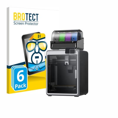 BROTECT - Screenprotector voor Creality K2 - Folie Beschermfolie transparant 6 Stuks
