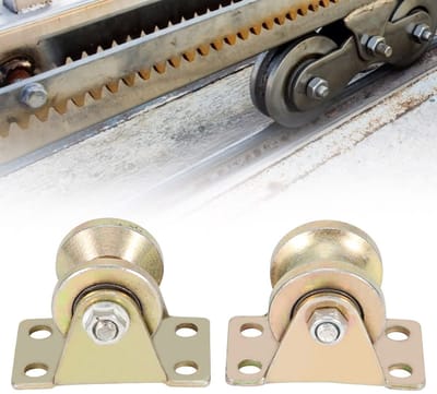 Store_8 - Schuifwielen - U-vormige rol - 32 mm - Geschikt voor schuifdeuren - Staal - 2 stuks