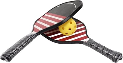 Peddelset Hout - Pickleball Paddles - Buiten spelen - Lichtgewicht ontwerp - 46 x 30 x 10 cm - Meerdere kleuren