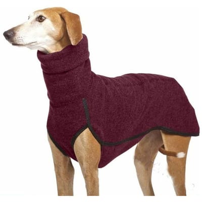 Hond Huisdier Winter Hoge Kraag Trui Trui Medium Grote Hond Jas Jas Deense Dog Greyhound Pitbull Kleding Huisdier Kleding XXXXXL brown