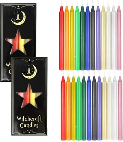 Kleurrijke Staafkaarsen - Kleine Kaarsen Decoratieve Kaarsen - Feestelijke Sfeer Creëren - Druppelvrij Brandend - 16 cm Hoog - Meerkleurig