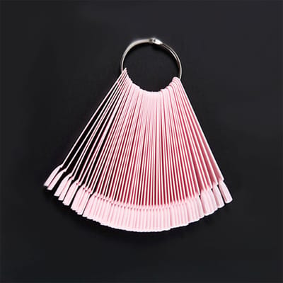 DW4Trading Nagellak Kleuren Waaier - Nagel Display - Set van 50 Stuks Op Ring - Roze