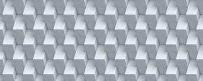 Fotobehang - Cube Wall 375x150cm - Vliesbehang