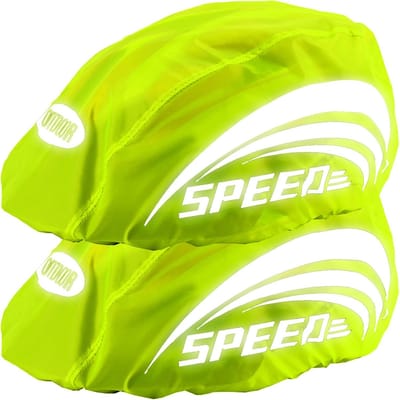 Daity Set van 2 - fietshelmhoezen - regenhoezen voor fietshelmen - reflecterende veiligheidshelmhoezen