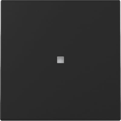 GIRA Systeem 55 Bedieningswip met lens Mat Zwart 3290005 (nieuw model)