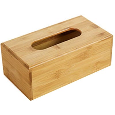 Boîte à mouchoirs en bambou, boîte de rangement pour papier, couvercle de boîte à mouchoirs, porte-serviettes en bois pour voiture, organisateur, décoration de la maison