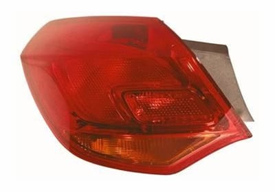VanWezel 3749931 - Verre extérieur feu arrière gauche pour Opel Astra j 10-15 5p/d