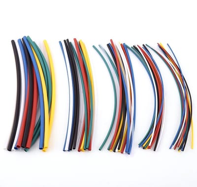 Allecto - Heat Shrink Tubing - Polyolefin - Hoge kwaliteit - 5 maten - Identificatie - 70 stuks - Voor diverse toepassingen
