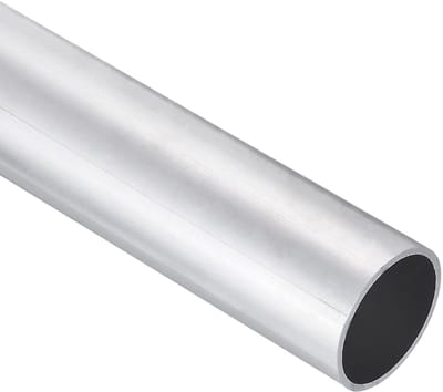 Aluminium ronde buis 45mm OD x 41mm ID, 300mm lengte voor machinebouw, constructie en DIY projecten