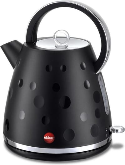 Retro waterkoker - Eldom - Zwart - c245sc