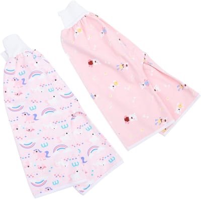 Baby Luierbroekjes - Oefenbroekjes Potty Training - Zindelijkheidstraining - Waterproof Katoen - 2 Stuks - Assorti
