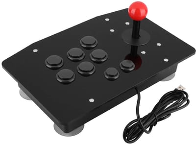 Store_9 - Fight Stick - Game Controller - Perfect voor gamers - Zwart - Joystick - Geschikt voor PC - Plug & Play