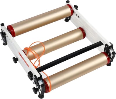 Fietsrollen Indoor Cycling - Oefenwielen - Buitenconditie Binnen - Stille PP-rollen - 16-29 Inch - Zwart