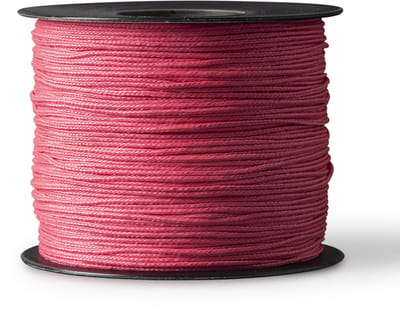 SNURO Metseltouw (1,5mm, 200M, fluoroos) - Gevlochten fluorescerend polyester metselkoord - weerbestendig en o.a. ideaal voor metsel- en vloerderswerken, tuinaanleg enz. - Breekkracht 41kg
